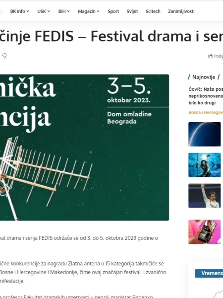 FEDIS 2023 Krupljani